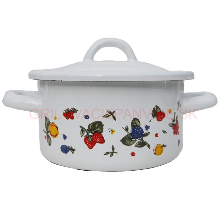 Smaltovaný kastról 20 cm (ovocie)