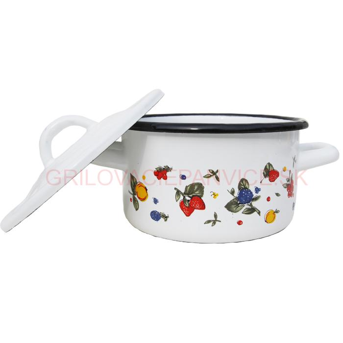 Smaltovaný kastról 24 cm (ovocie)