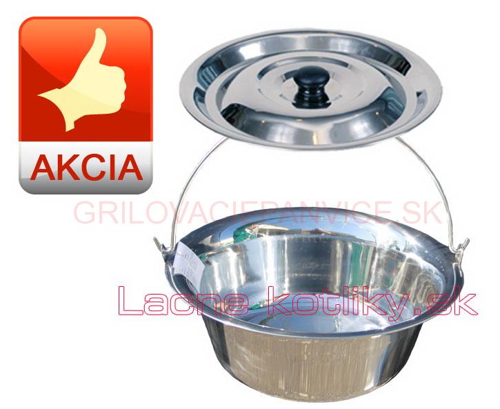 Antikorový kotlík 20 L + pokrievka