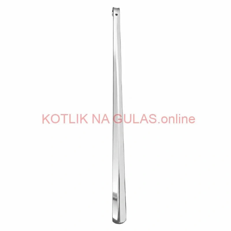 Kovový obuvák 80 cm – extra dlhá lyžica na topánky