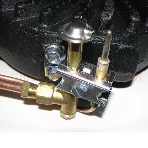 Plynový liatinový horák 8800W Industriale s termopoistkou a pilotným plameňom