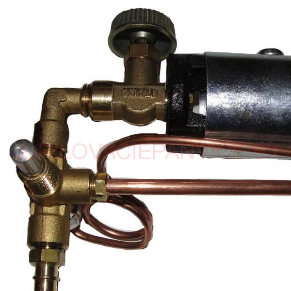 Plynový liatinový horák 8800W Industriale s termopoistkou a pilotným plameňom