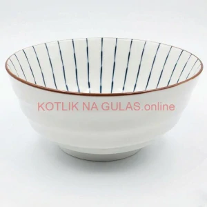 Keramická miska na polievku 1L – veľká elegantná miska