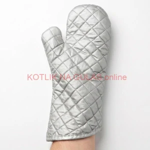 Chňapka strieborná s dlhým rukávom 35 cm