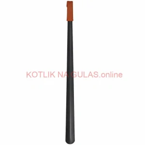 Kovový obuvák 80 cm s rukoväťou zo syntetickej kože