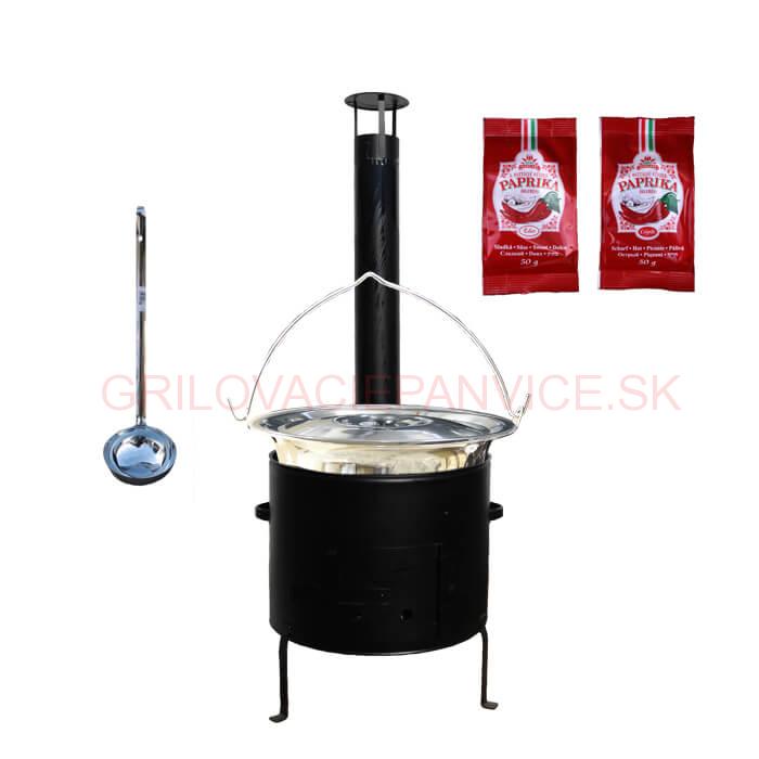 Kotlíkový gulášový set 42 CLASSIC + 20 L antikorový kotlík (1,2 mm)