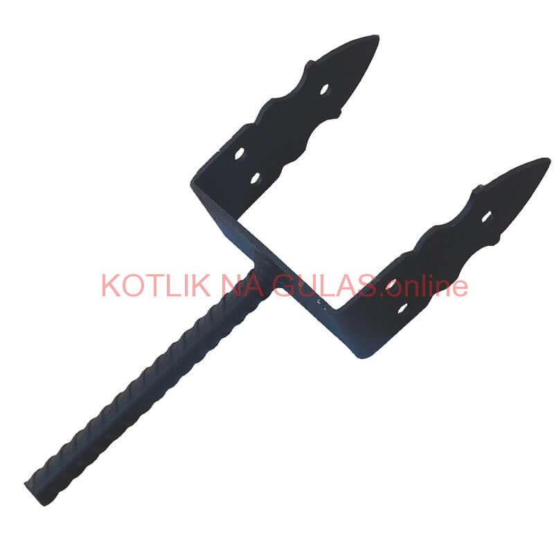 Pätka kotviaca, zápustná 14 cm
