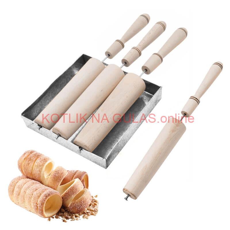 Forma na trdelníky 4 ks