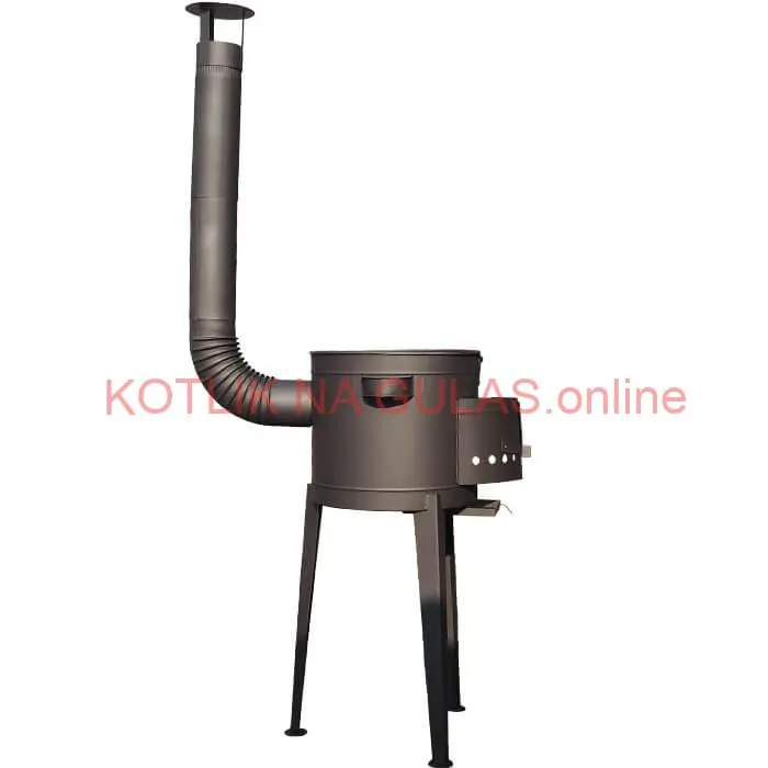 Vysoká kotlina 42 cm (2,0 mm) HODO + žiaruvzdorná farba PLUS 600