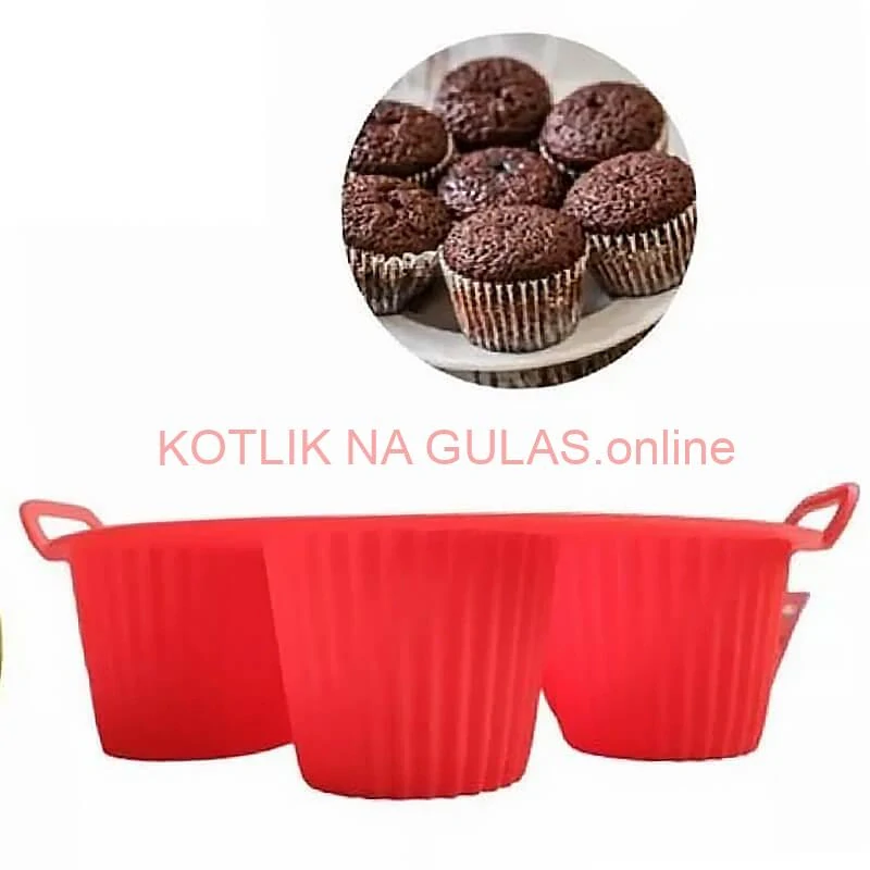 Forma na muffiny do teplovzdušnej fritézy 7 x