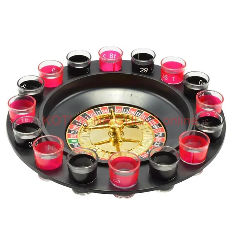 Ruleta Domáca hra na pitie (opitá hra)