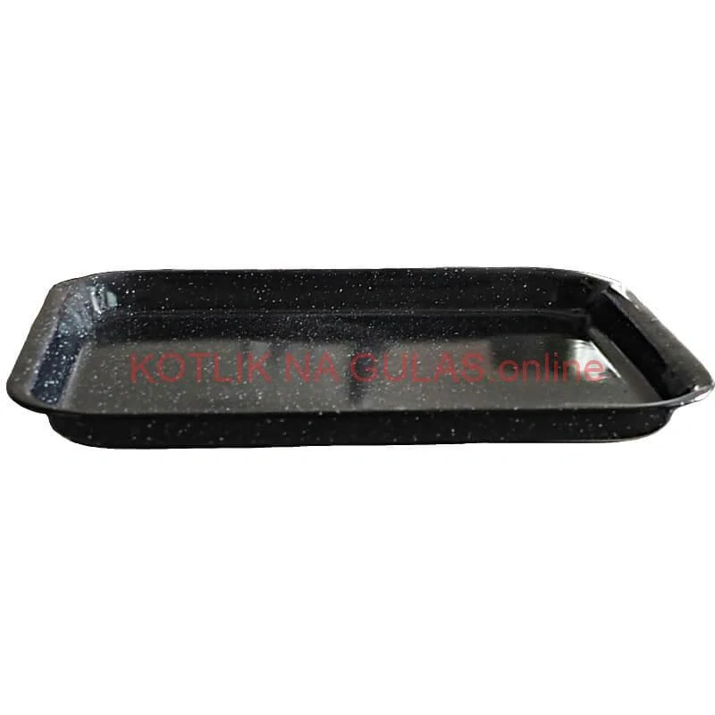 Smaltovaný pekáč na pečenie koláčov 41,5 cm JUMBO