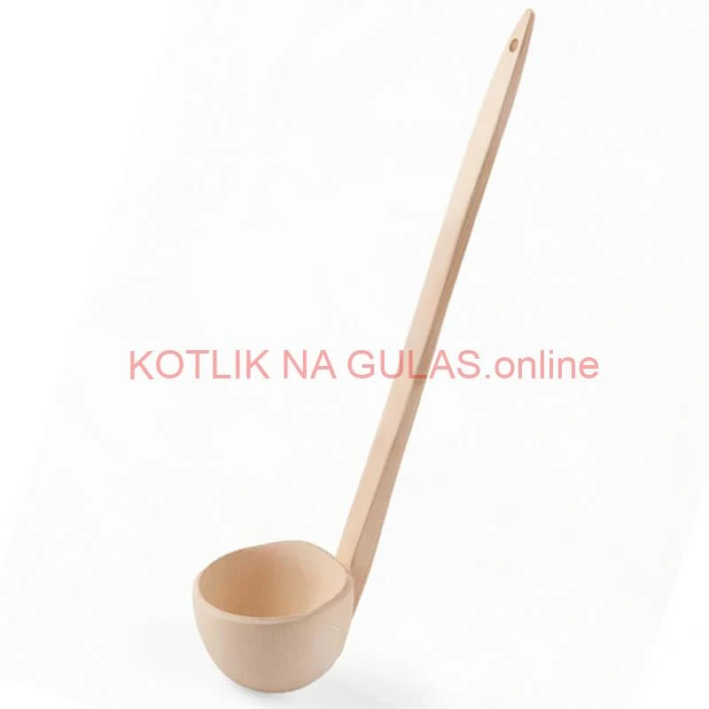 Drevená naberačka veľká 57 cm