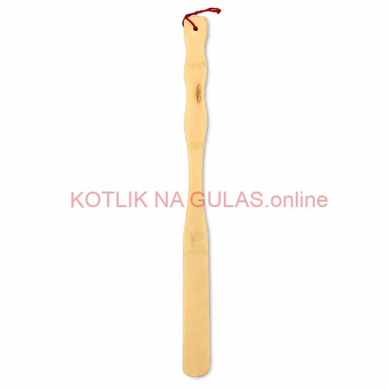 Drevený obuvák 49 cm – dlhá lyžica na topánky