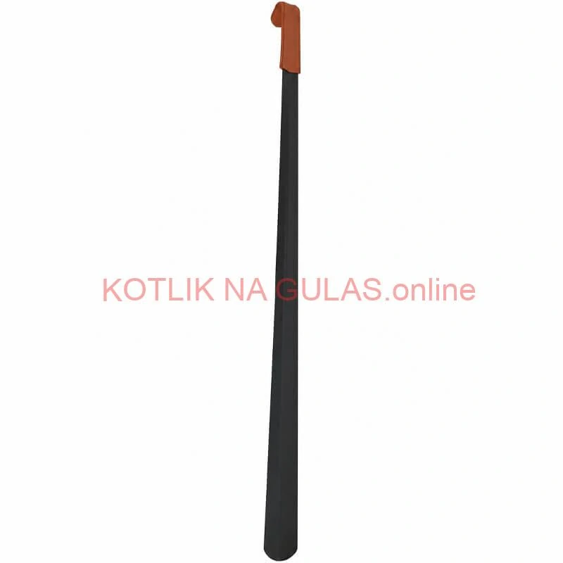 Kovový obuvák 80 cm s rukoväťou zo syntetickej kože