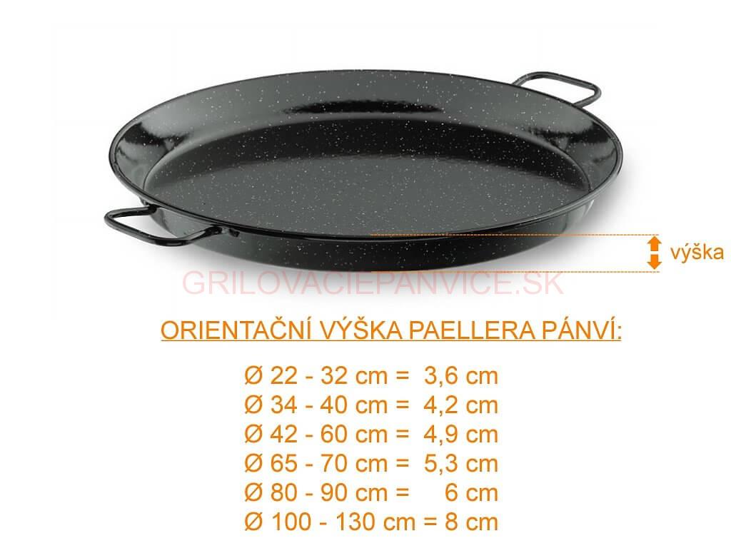 Paella panvica VACA SMALT 38 cm