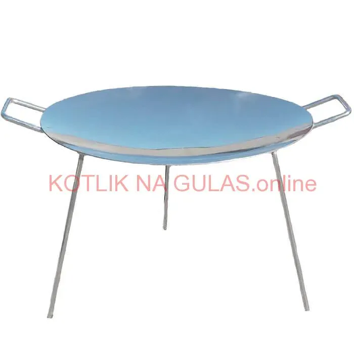 Nerezová panvica s nožičkami 55 cm BBQ