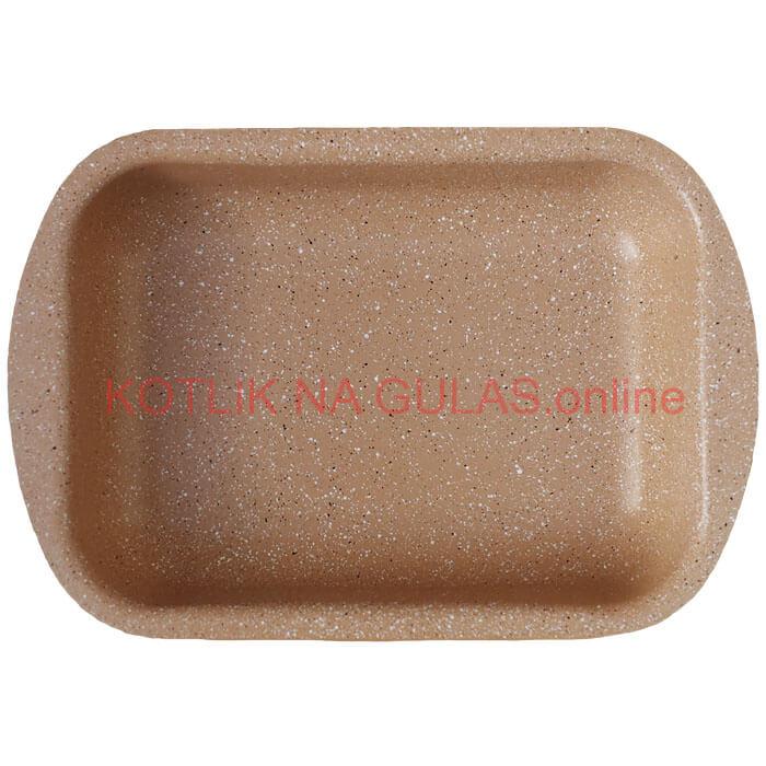 Pekáč s granitovým povrchom 34 x 24 cm hnedý Granit Line