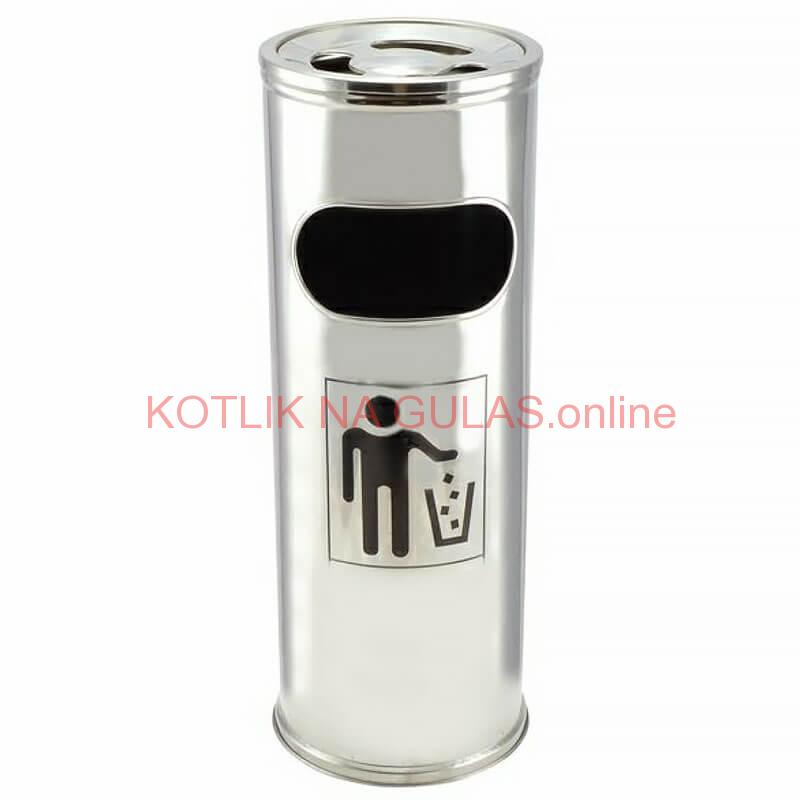 Odpadkový kôš INOX 22 cm