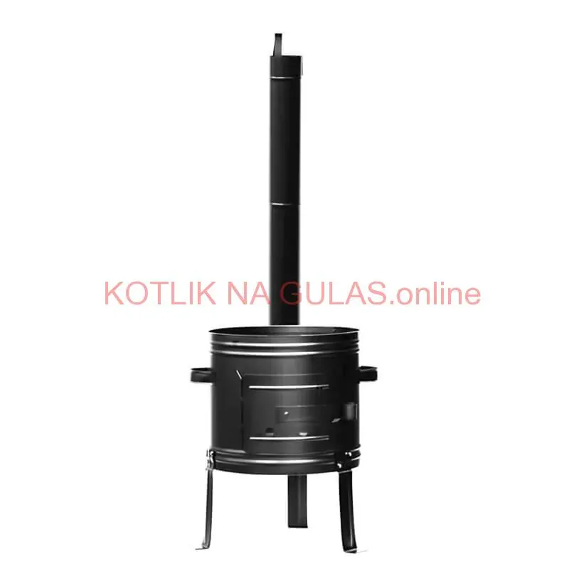 Smaltovaný kotlík 25 L + kovová kotlina 42 KOV