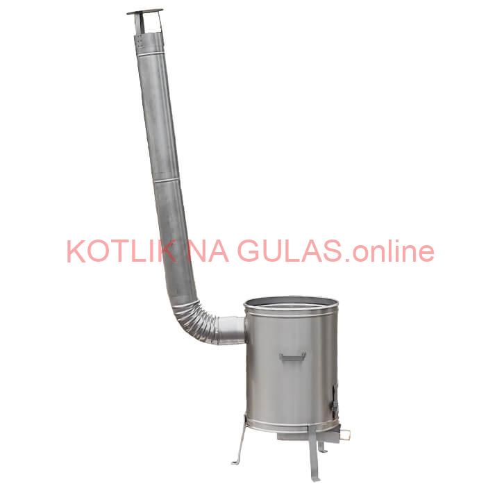 Nerezová kotlina 33 cm LUX