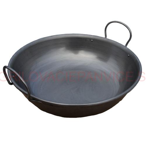 Grilovacia železná panvica 36 cm