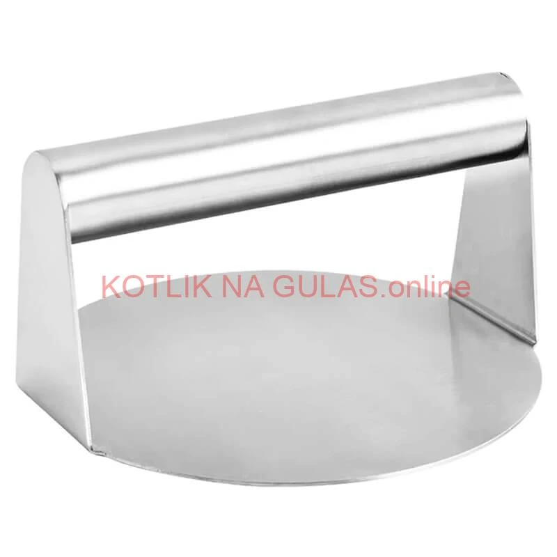 Nerezový lis na mäso 14 cm HAMBURGER
