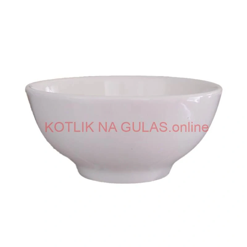 Keramická miska na servírovanie gulášu 15 cm biela
