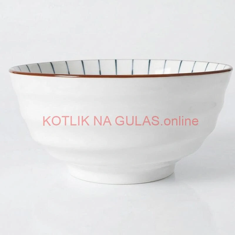 Keramická miska na polievku 1L – veľká elegantná miska