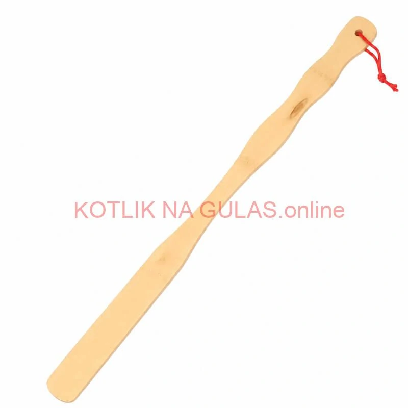 Drevený obuvák 49 cm – dlhá lyžica na topánky
