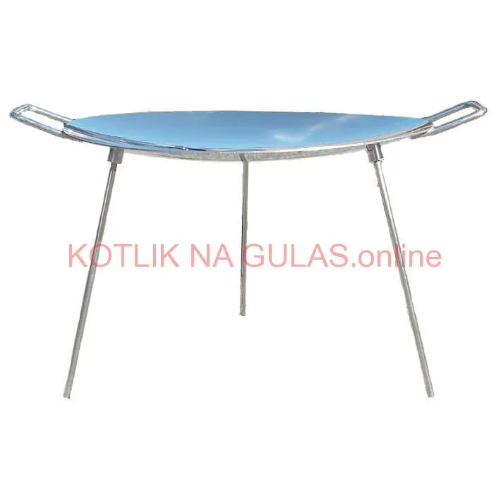 Nerezová panvica s nožičkami 55 cm BBQ