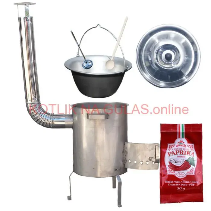 Nerezový kotlík 30 L (1,5 mm) + nerezová kotlina (1,5 mm) 45 cm STRONG EXCLUSIVE