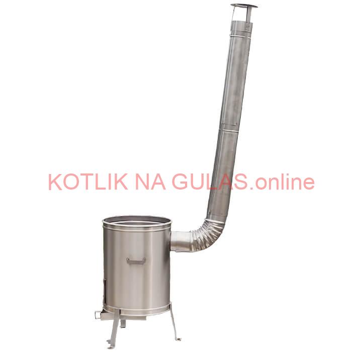 Nerezová kotlina 33 cm LUX