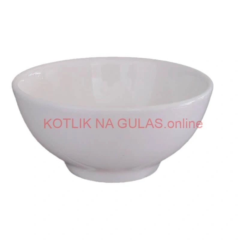 Keramická miska na servírovanie gulášu 15 cm biela