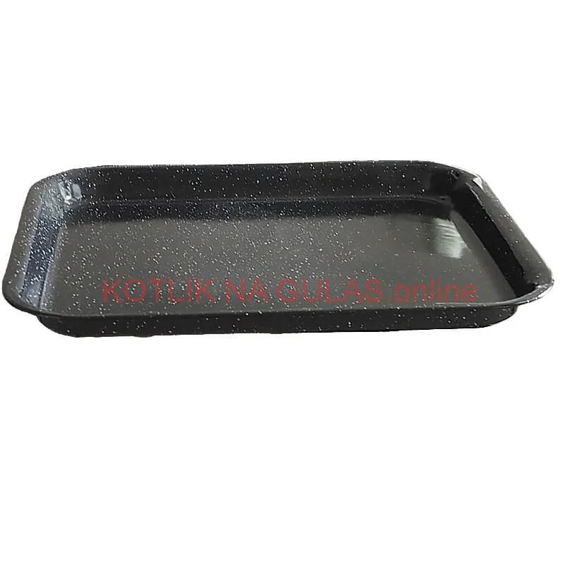 Smaltovaný pekáč na pečenie koláčov 41,5 cm JUMBO