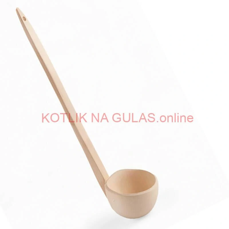 Drevená naberačka veľká 57 cm