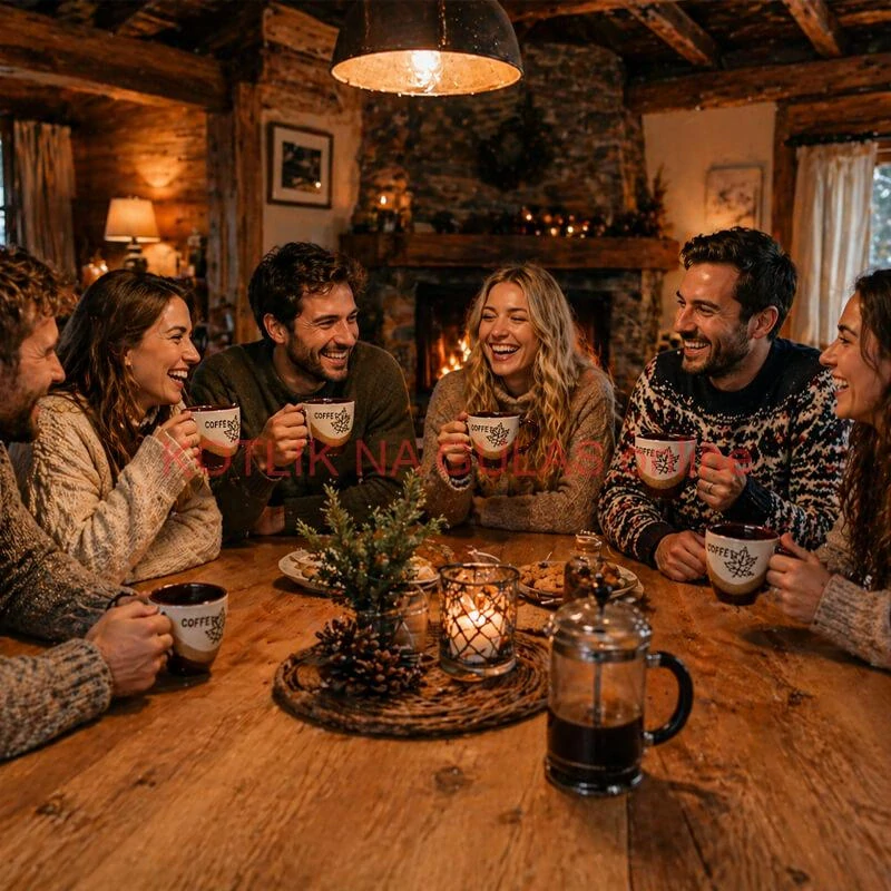 Súprava keramických pohárov na kávu 100 ml 6 ks