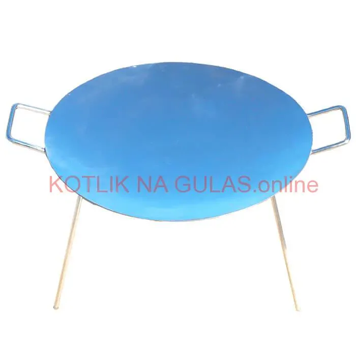 Nerezová panvica s nožičkami 55 cm BBQ