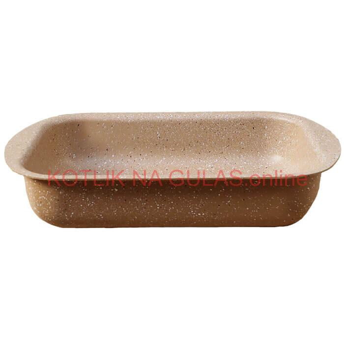 Pekáč s granitovým povrchom 34 x 24 cm hnedý Granit Line