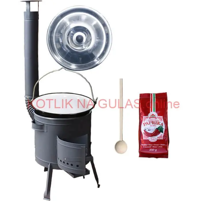 Smaltovaný kotlík 25 L (1,2 mm) + hrubostenná (1,5 mm) žiaruvzdorná kotlina BALKY STRONG 42 PLUS 600