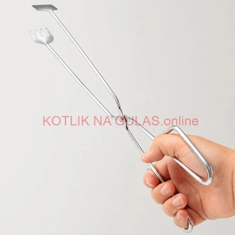 Nerezové grilovacie kliešte 55 cm