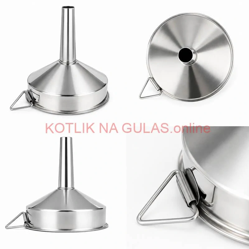 Nerezový lievik 10 cm