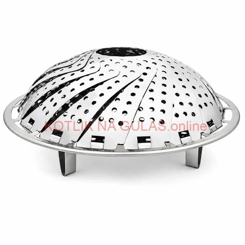 Skladací nerezový parák 16–28 cm do hrnca