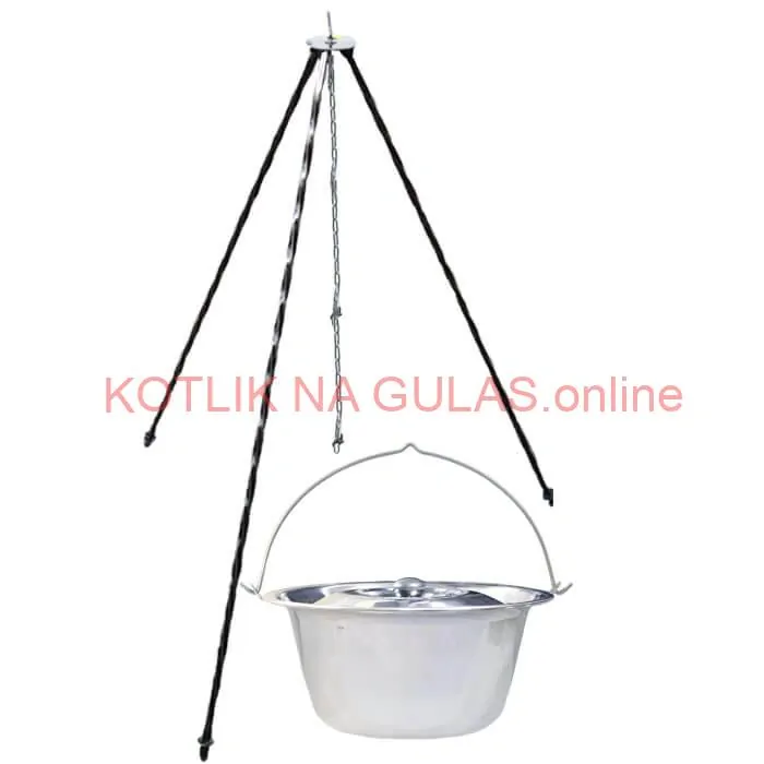 Nerezový kotlík 8 L INOX + pokrievka + stojan CLASSIC