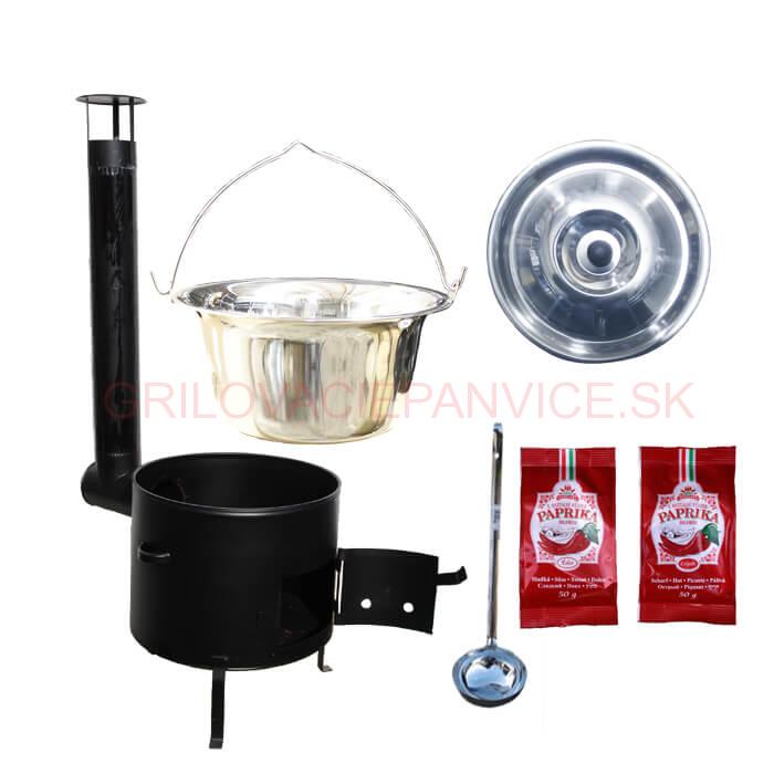 Kotlíkový gulášový set 42 CLASSIC + 20 L antikorový kotlík (1,2 mm)