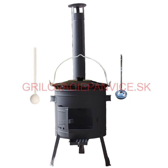Kotlíkový gulášový set 42 PLUS 600 + smaltovaný kotlík 20 L