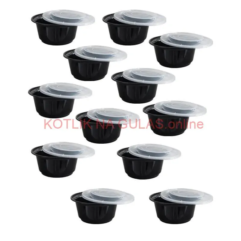 Smaltovaný kotlík 13 L + Nerezová kotlina 36 INOX + misky 12 ks