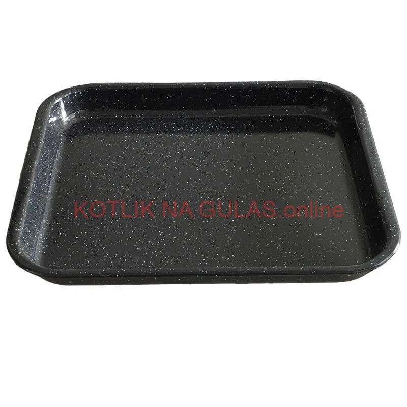 Smaltovaný pekáč na pečenie koláčov 41 cm JUMBO