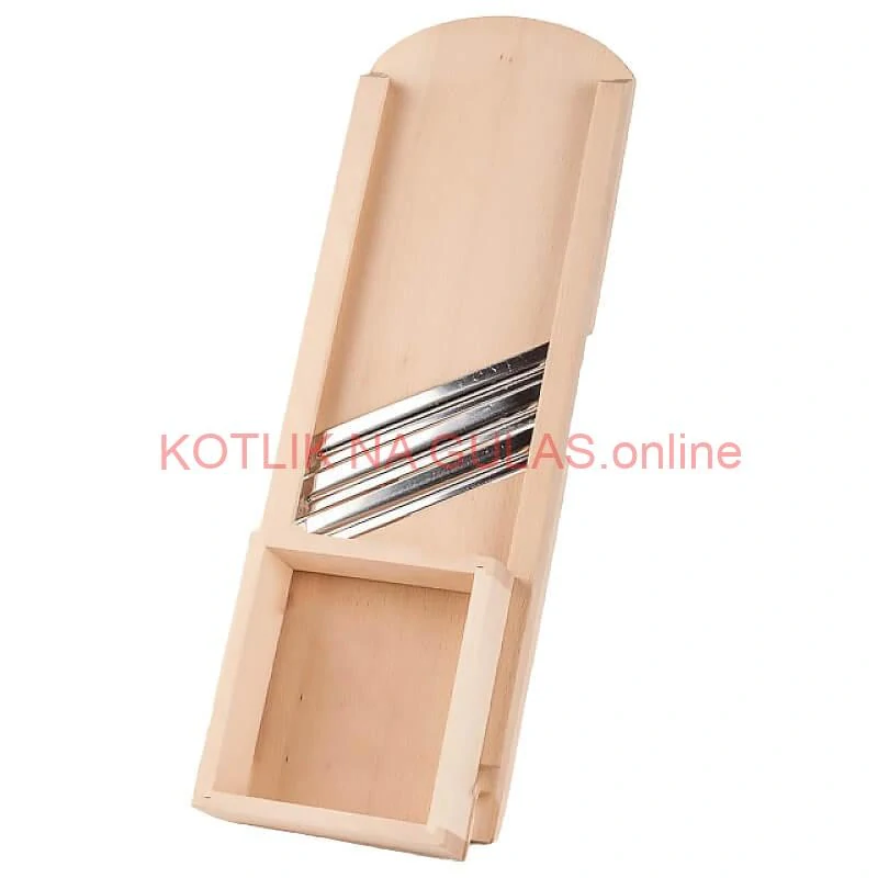 Ručný drevený krájač kapusty 3 nože 56 x 19 cm (malý)