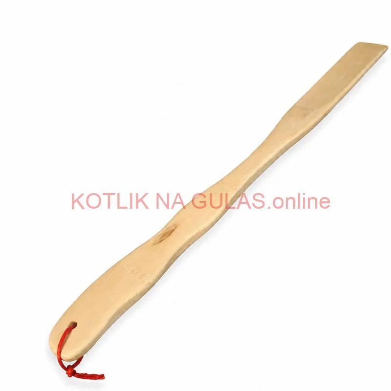 Drevený obuvák 49 cm – dlhá lyžica na topánky